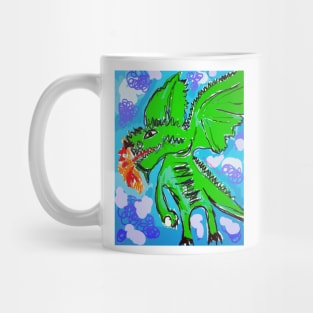 Fire Breathing Dragon Mug